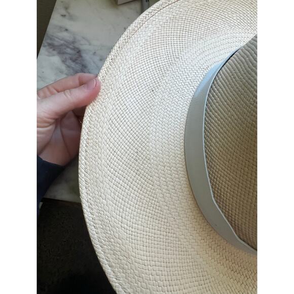 NWT Janessa Leone Aisley Hat in Bleach main image 4